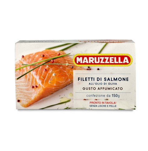 maruzzella filetti di salmone affumicato 150g, łosoś wędzony 150g