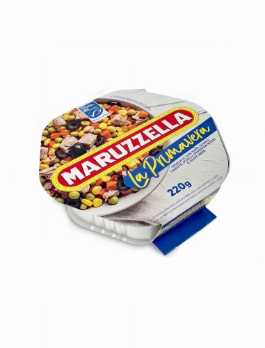 maruzzella la primavera 220g, sałatka z tuńczykiem i warzywami 220g