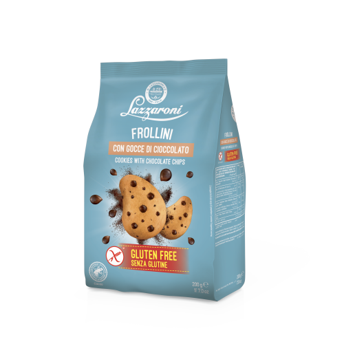 frollini con gocce di cioccolato 200g, ciasteczka z kroplami czekolady