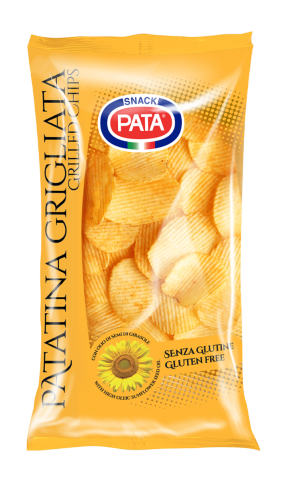 PATA chipsy karbowane solone 180g