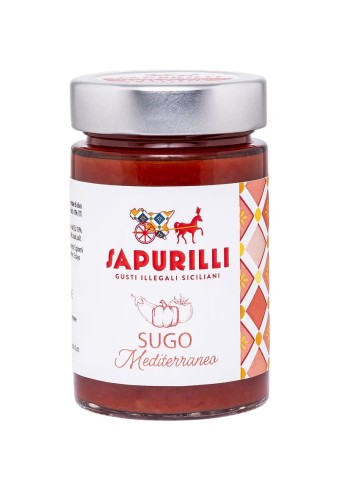 sapurilli sugo mediterranea 200g, sos śródziemnomorski 200g