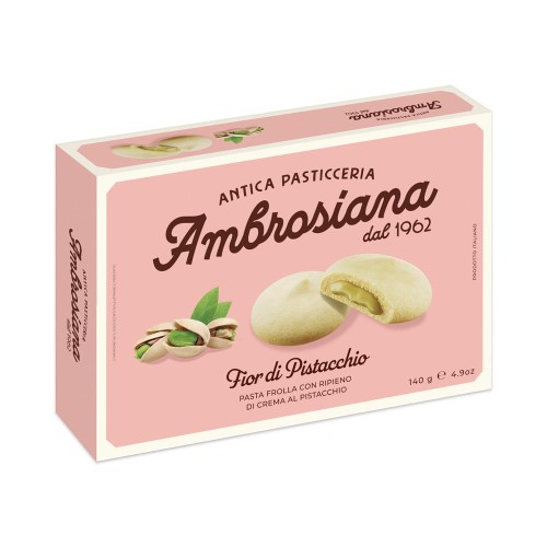 fior di pistacchio 140g, ciastka z kremem pistacjowym