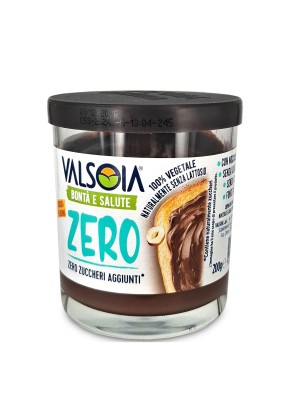 valsoia zero 200g, krem czekoladowo-orzechowy, słoik