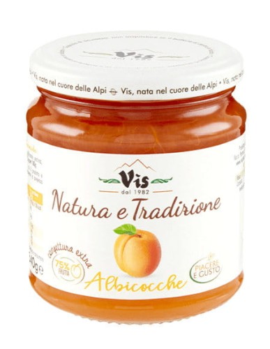 vis natura e tradizione dżem morelowy 340g słoik