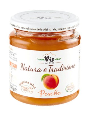 vis natura e tradizione pesche konfitura 340g