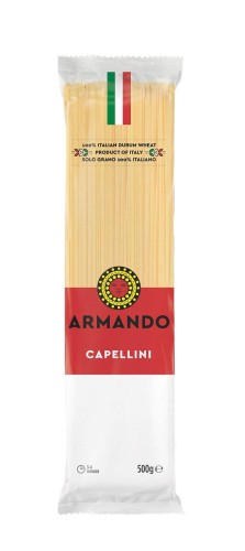 armando capellini 500g, makaron spaghetti cienkie nitki