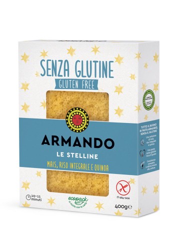 stelline senza glutine 400g, makaron gwiazdki bezglutenowe