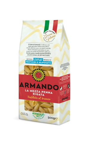 Armando mezza penna rigata 500g makaron 100% włoski