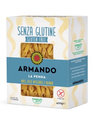 armando la penna 400g, makaron włoski bezglutenowy
