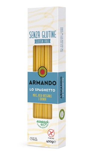 armando lo spaghetto 400g, makaron spaghetti bezglutenowy
