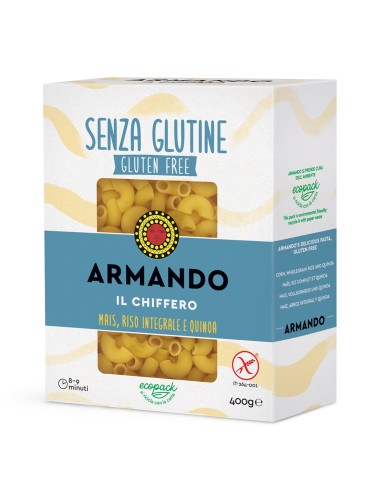 Armando chiffero 400g, makaron bezglutenowy kolanka włoski