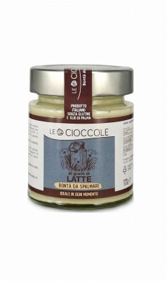 le cioccole latte 170g, krem o smaku mlecznym w słoiku
