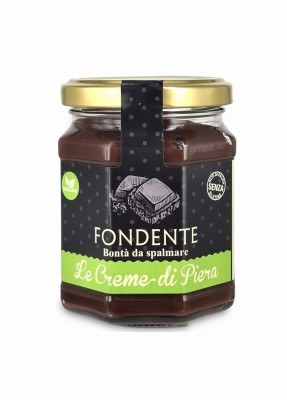 Ceme di Piera fondente 220g, krem o smaku gorzkiej czekolady