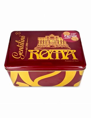 gentilini roma favole 500g, ciastka w puszce