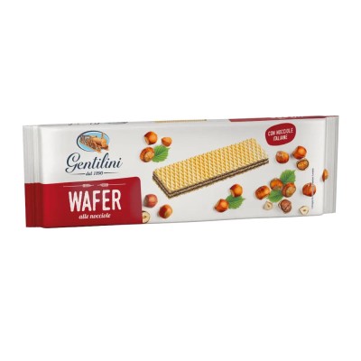 gentilini wafer alle nocciole 175g, wafelki  kremem z orzechów laskowych