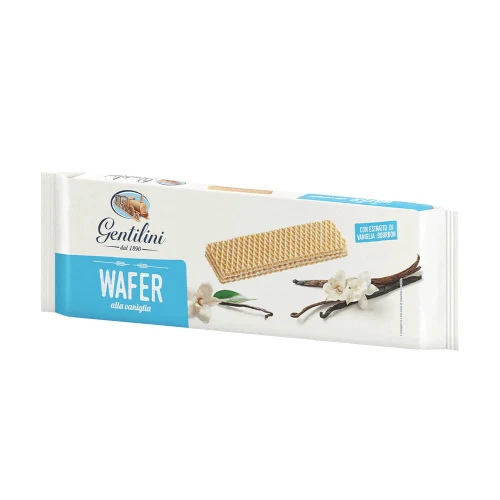 gentilini wafer alla vaniglia 175g, wafelki z kremem waniliowym