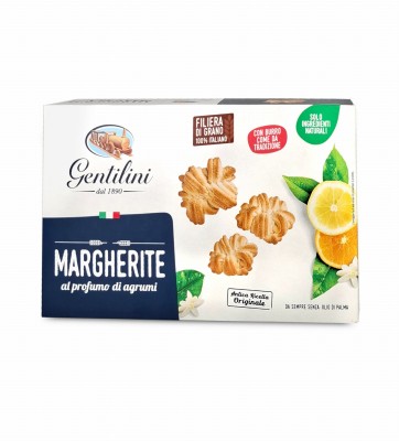 margherite al profumo di agrumi 250g, ciastka cytrusowe