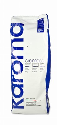 karoma cremoso blu 1kg, kawa ziarnista