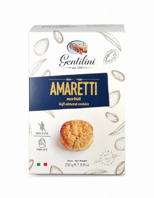 gentilini amaretti morbidi 250g, ciastka migdałowe miękkie