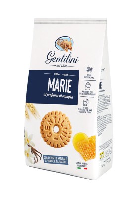 gentilini marie vaniglia 330g, ciasteczka waniliowe