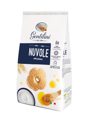 gentilini nuvole alla panna 330g, ciastka kruche śmietankowe