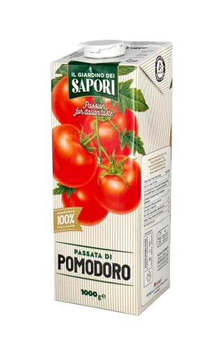 passata di pomodoro 1kg, passata pomidorowa, 100% włoskich pomidorów