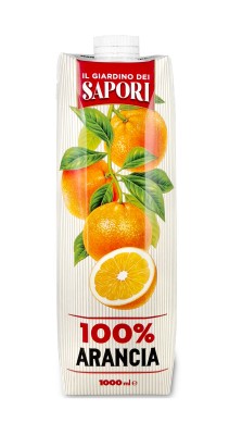 100% pomarańcza sok 1L, sok w kartonie