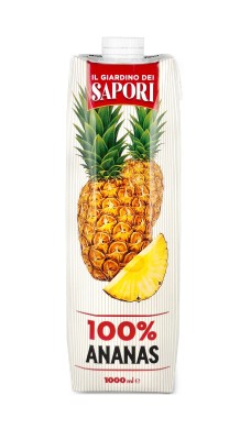 100% ananas sok 1L, karton