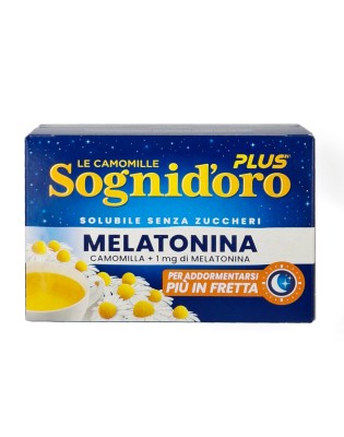sognidoro plus melatonina 64g, herbata rumiankowa z melatoniną