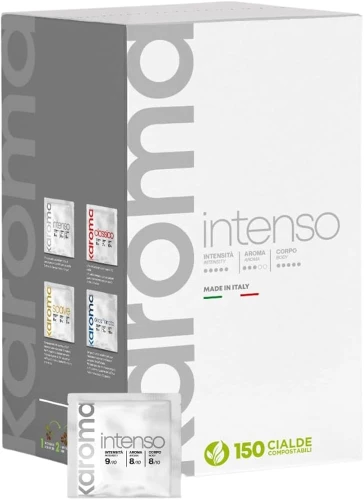 karoma intenso 150 cialde, kawa w saszetkach
