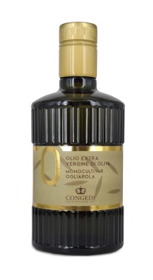 congedi oliwa z oliwek extra vergin monocultivar ogliarola 500ml