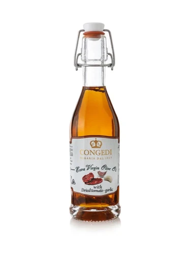 congedi oliwa z oliwek z czosnkiem i pomidorami 250ml