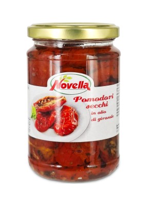 novella pomodori secchi 314ml, pomidory suszone w oliwie