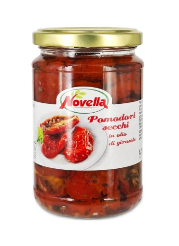 novella pomodori secchi 314ml, pomidory suszone w oliwie