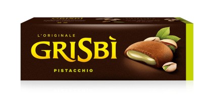 grisbi pistacchio 150g, ciastka kakowe z kremem pistacjowym