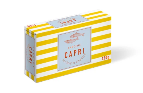 Capri Sardynki w oleju słonecznikowym 125g