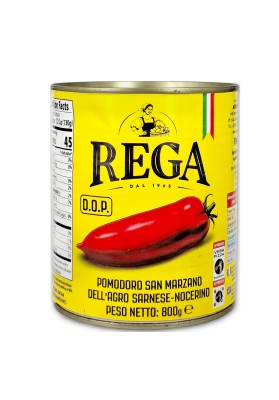 rega pomodoro san marzano 800g, pomidory w puszce DOP