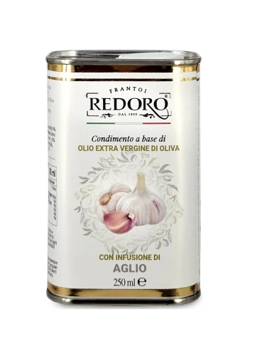 redoro condimento aglio 250ml, oliwa z oliwek czosnkowa