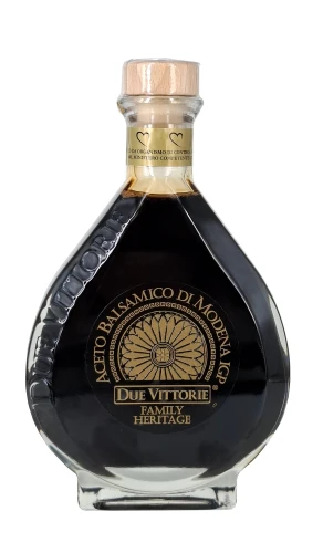 aceto balsamico di modena igp due vittorie family heritage, ocet balsamiczny z Modeny IGP, butelka szklana