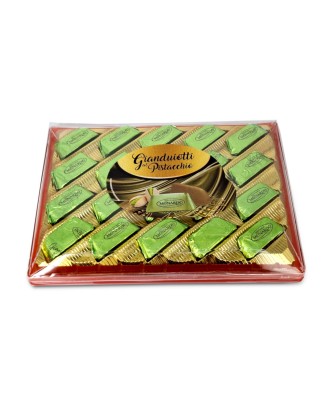 gianduiotti al pistacchio 200g, pralinki pistacjowe