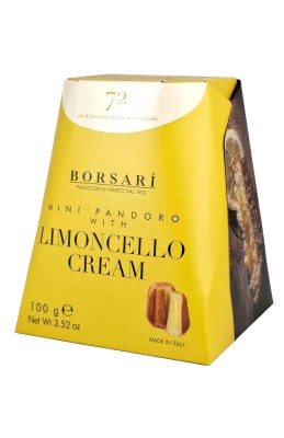 mini Pandoro limoncello cream 100g, babka włoska z kremem cytrynowym