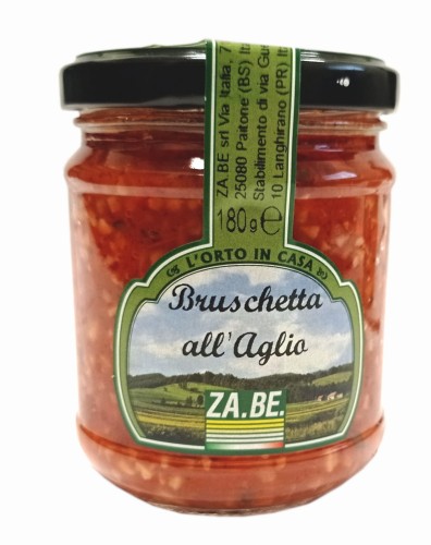Za.Be. La Bruschetta all' aglio Sos z Pomidorów z Czosnkiem 180g
