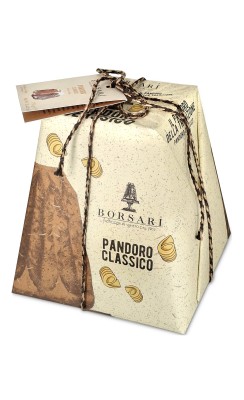 Borsari pandoro classico 750g, babka włoska z cukrem pudrem klasyczna
