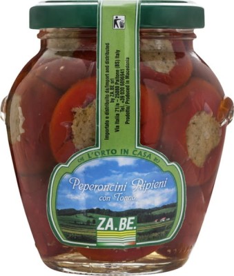 Za.Be. Peperoncini Ripieni con Tonno Paryczki nadziwane z Tuńczykiem 280g