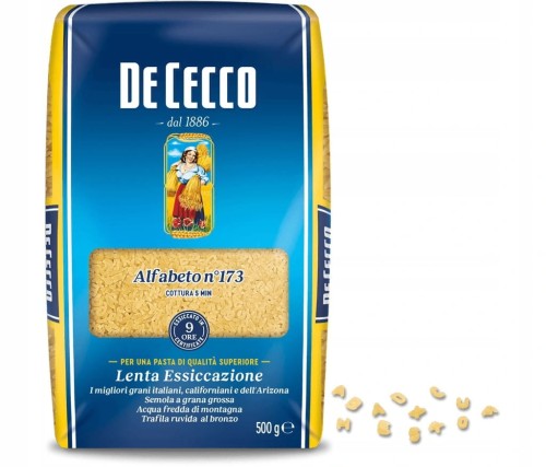 De Cecco Alfabeto makaron Literki nr.173 500g