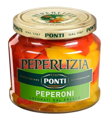 Ponti Peperlizia I Peperoni Papryka marynowana w occie 350g