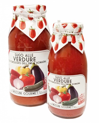 Mussini Sugo alle Verdure Sos Warzywny Pomidorowy Włoski 260g