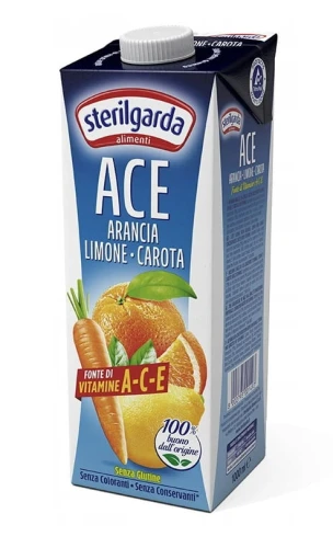 Sterilgarda ACE Arancia Limone Carota Sok pomarańczowo-cytrynowo-marchewkowy 1L