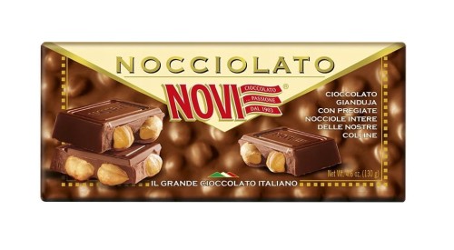 Novi Nocciolato Gianduja Czekolada orzechowa z orzechami laskowymi 130g