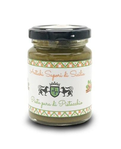 Antichi Sapori di SIcilia Pasta pura di pistacchio Czysta pasta pistacjowa 100g